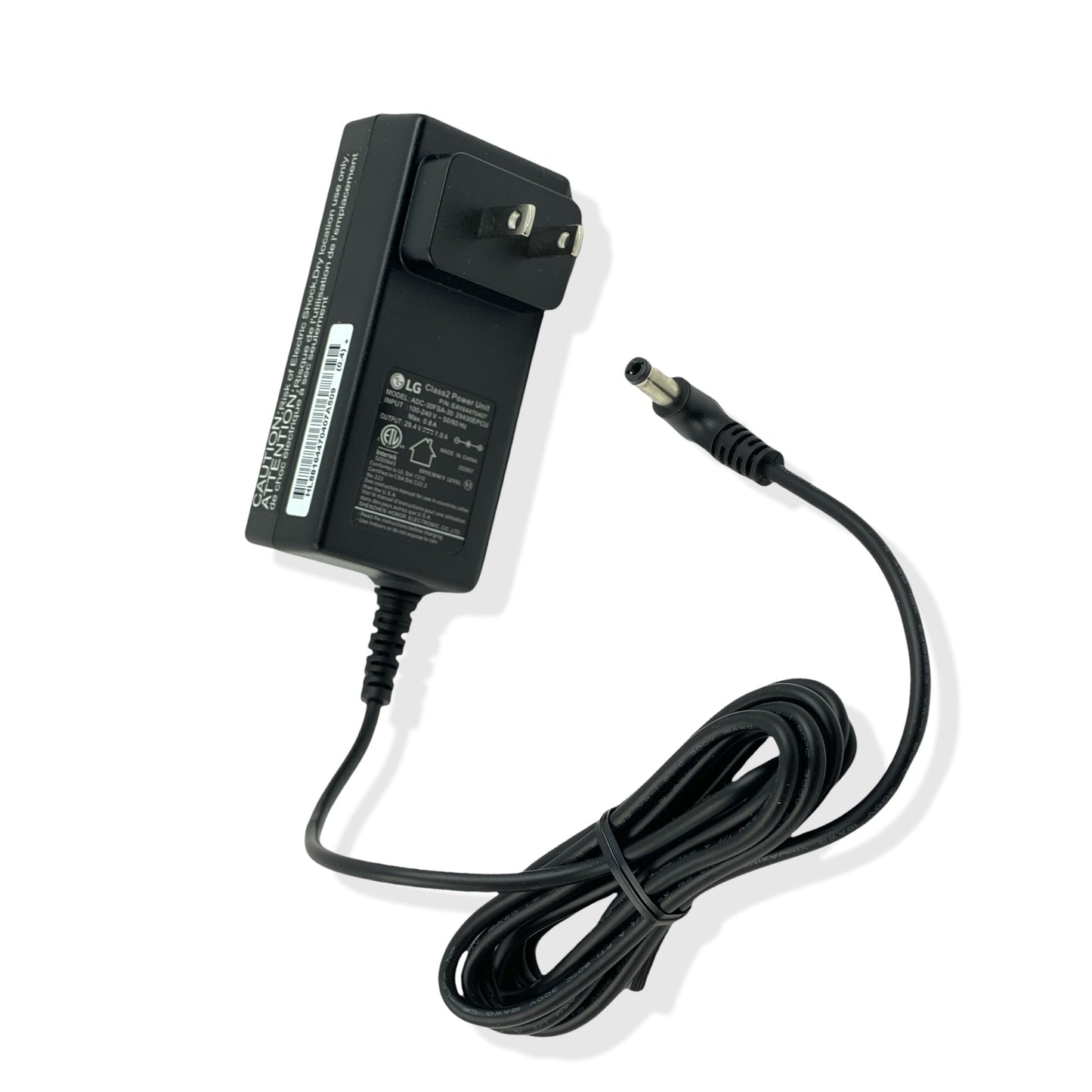 LG CordZero A9 Vacuum Battery Charger AC Adapter